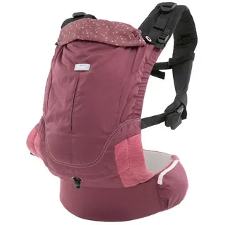 Chicco Babytrage , Weinrot , Textil , 37x62 cm , unisex , Baby on Tour, Babytragen & Tragetücher