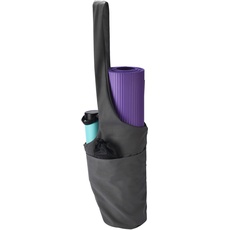 Present Mind Atlanti Yogatasche - Umhängetasche Damen - Yoga Matte Tasche mit Tragegurt - Segeltuch Schultertasche für Yogamatten und Trainingsmatten - Tote Bag mit Platz für Yogamatte - Yoga-Zubehör
