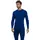 Herren Baselayer-Shirt Warm Round Neck L/s Sh Funktionsmaterial schnelltrocknend 1 Stück Blau Yve 6714