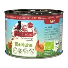 24 x 200 g Nr. 503 Pui bio catz finefood Bio Hrană umedă pentru pisici