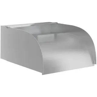 vidaXL Wasserfall mit LEDs 30x34x14 cm Edelstahl