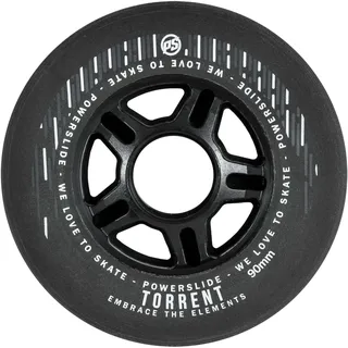Powerslide Torrent Rain Rad 4 Einheiten - Black - 90 mm