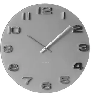 Karlsson Wanduhr Vintage 35,0 cm grau