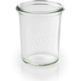 APS 82371 12er-Set Weck-Gläser, Dessertgläser, Mini-Sturzform, 160 ml, Ø 6 cm, Höhe 8 cm