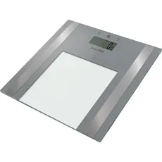 Salter, Personenwaage, 9158 SV3R Ultra Slim Glass Analyser Scale silver (180 kg)