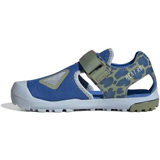 adidas Terrex Captain Toey 2.0 Sandals Kids Kids Boys AND Girls rayblu/tengrn/crsk (A97L) 2.5
