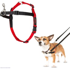 HALTI Front Control Anti-Zug Geschirr, Größe Klein - Verhindert, dass Ihr Hund an der Leine zieht, Kontrollieren Sie Ihren Hund sanft über den Brustbereich, Einfache Anpassung und Benutzung