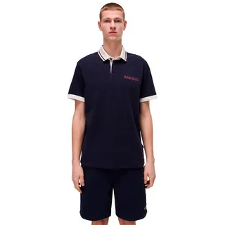 Napapijri Zeri Kurzarm-poloshirt - Blue Marine - 2XL