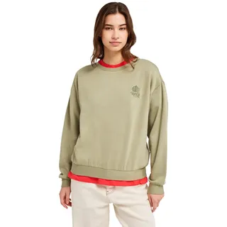 Roxy Surfing By Moonlight Sweatshirt Oil Green L