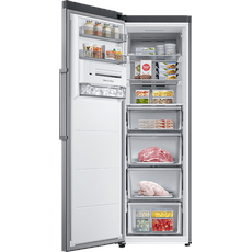 Samsung RZ32C7BBES9/EF Gefrierschrank (E, 323 l, 1860 mm hoch, No Frost (verminderte Eisbildung), Refined Inox)