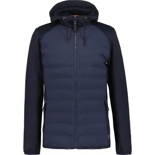 Icepeak Aikera Hybrid Softshelljacke für Herren, Größe:L, Farbe:Dunkelblau - Dunkelblau