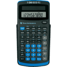 Bild TI-30 ECO RS Wissenschaftlicher Taschenrechner schwarz/blau