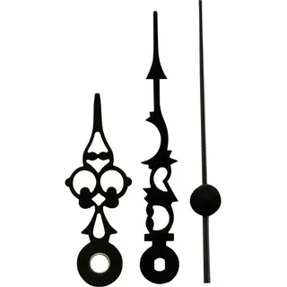 Conrad Zeigersatz Antik Aluminium Schwarz