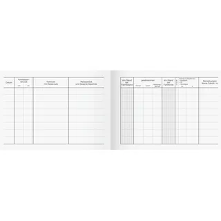 Brunnen Fahrtenbuch 10-10141 DIN A6 40Blatt