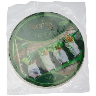 Kreyenhop und Kluge GmbH & Co. KG Reispapier, rund, für Frühlingsrollen und Teigtaschen Durchmesser 22cm