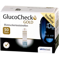 Bild GlucoCheck GOLD Blutzuckerteststreifen