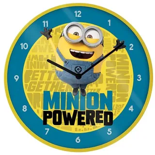 Minions - Wanduhr 'Minion Powered'