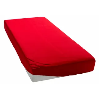 OTTO home Spannbettlaken Mikrofaser 160 x 200 cm rot