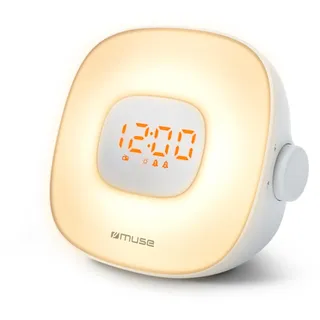 Muse ML-198 CR Lichtwecker weiß