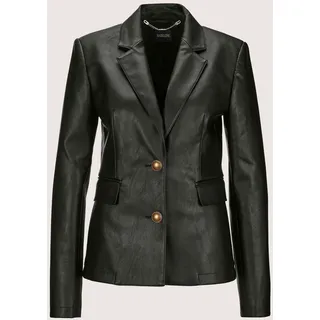 MADELEINE Jackenblazer »Lederblazer Blazer aus Leder-Imitat«, grün