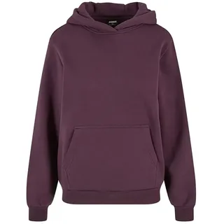 URBAN CLASSICS Fluffy Hoody Hoodie Plumpurple M