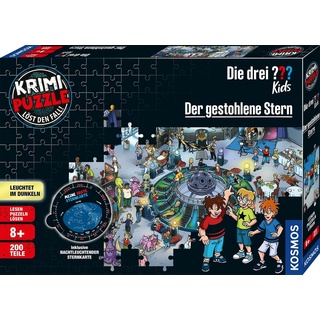 Kosmos Krimi Puzzle: Die drei ??? Kids - Der gestohlene Stern