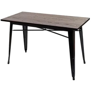 Mendler HWC-H10a 120 x 76 x 60 cm schwarz-braun