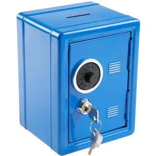 IDENA Spartresor, 120 x 105 x 160 mm, blau, 1 Stück