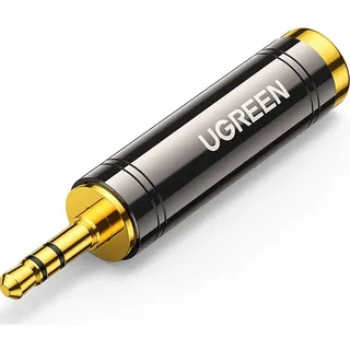 Ugreen Audio Adapter Mini Jack 3.5Mm auf 6.35Mm - Schwarz