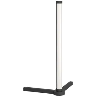 Eglo Tischleuchte , Schwarz, Weiß , Metall, Kunststoff , länglich , 20x42.5x20 cm , Farbwechsler , Lampen & Leuchten, Innenbeleuchtung, Tischlampen, Tischlampen