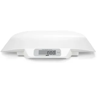 Alecto BC-30 Alecto Baby BC-30 Babywaage digital, für Babys und Kleinkinder bis max. 20 kg mit Stabilisierungssystem und bis zu 5 Gramm genau, weiß