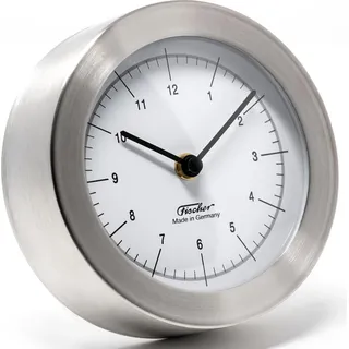 Fischer - 1512U-01 - Schiffsuhr 103mm - Silber