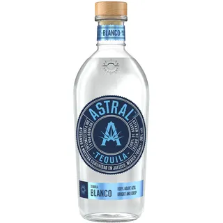 Astral Blanco Tequila | 38% Alkoholgehalt | Einzelflasche 700ml | 100% Blaue Agave