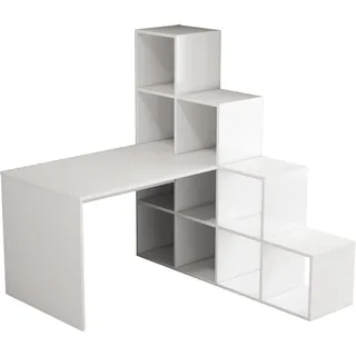 OTTO home Regal-Schreibtisch Ciela Weiß