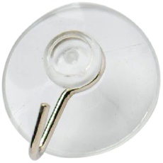 Merriway BH01106 19 mm Saughaken - Transparent (Packung à 10)