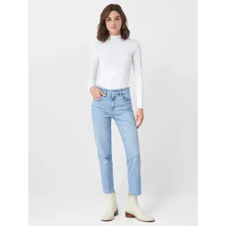 Hellblaue Damen Cropped Slim Fit Jeans Salsa Jeans - Blau