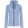 Kapuzenfleece Herren Blau L