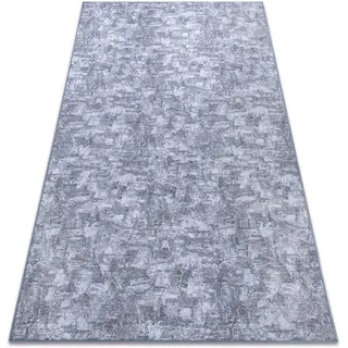 RugsX Läuferboden Solid Teppichboden 170 x 230 cm Grau