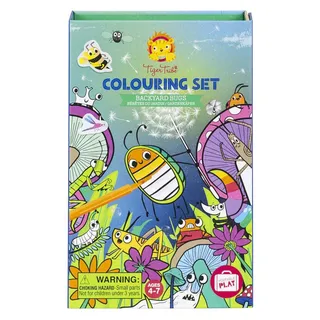Tiger Tribe TT0297, 36 Seiten, Marker enthalten, Aufkleber enthalten, Malen nach Zahlen Set