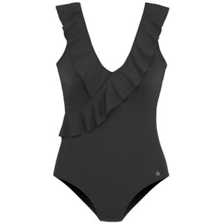 LASCANA Badeanzug Damen schwarz Gr.36 Cup C