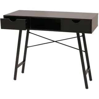 MCW E92 Konsolentisch 100x40x40 cm Schwarz