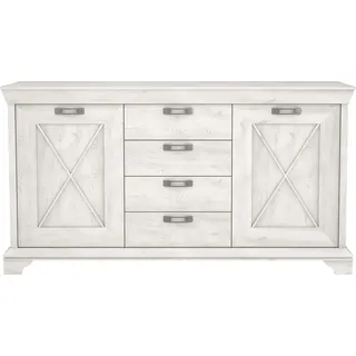 Forte Kashmir 178,3 x 95,9 x 48,2 cm weiß