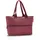 Shopper e1 herringbone twist maroon