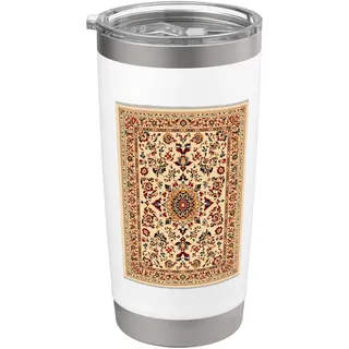 Persischer Teppich Tee Damen Herren Kinder Türkischer Teppich Doppelwandiger Edelstahl-Thermobecher