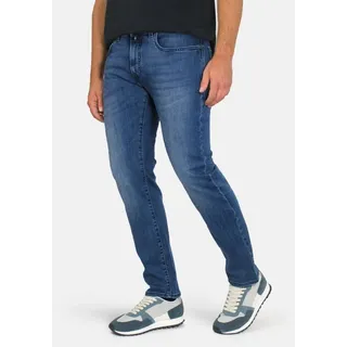 Pierre Cardin 5-Pocket-Jeans »PC-Lyon«, aus Baumwolldenim-Mix mit Stretch, blau