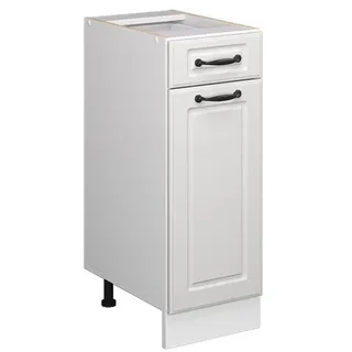 Vicco Schubladenschrank R-Line 30 x 46 x 81,6 cm Weiß