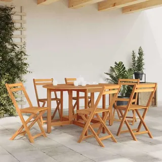 vidaXL Gartentisch 130x90x72 cm Massivholz Akazie - Braun
