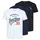 Ethan Kurzarm-t-shirt 3 Stk blau