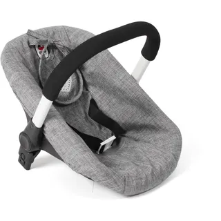 Bayer Chic 2000 Puppenautositz mit Adapter Jeans grau
