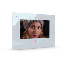 Bild von 7'' Innenstation weiß VDV-907 W mit WLAN, Bildspeicher, Sensortouch und mp3-Funktion für Video-Türsprechanlagen Vistadoor & Vistus